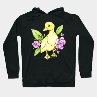 Floral Duckling Hoodie